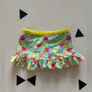 Disney Princess|Baby toddler girl Floral Ruffle Skirt,bathing suit•••Size 2T